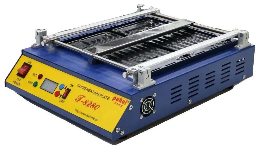 Four de Préchauffage Infrarouge Réglable pour Soudage BGA et CMS 220V