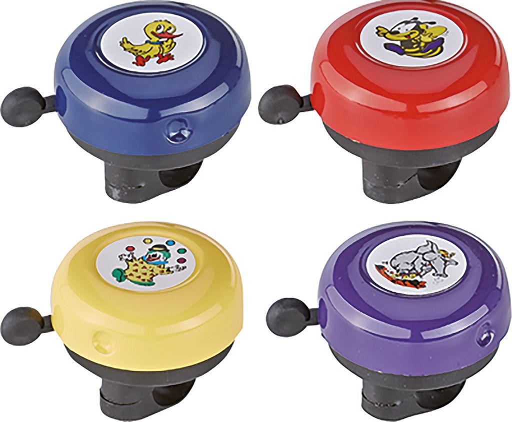 Prophete Kinderrad-Glocke mit Motiven, farblich sortiert; 5048