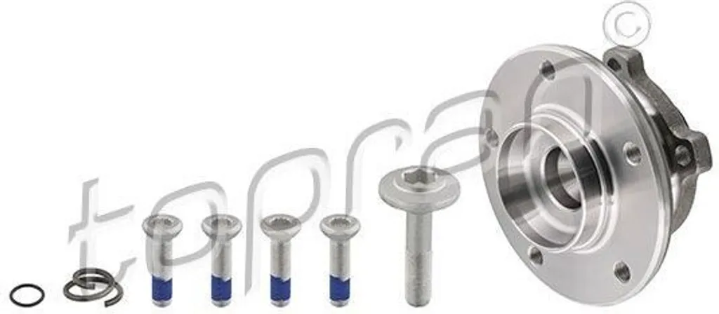 Moyeu de roue Topran 634 159 haute résistance pour BMW X1 E84