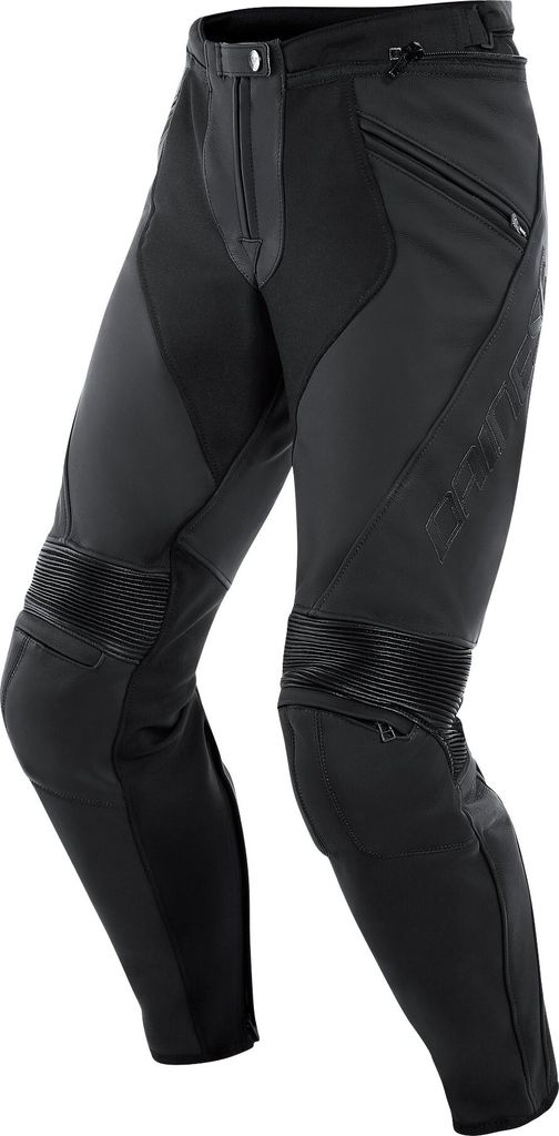 Dainese Pony 3 Motorrad Lederhose, schwarz, 52 Produktbild 