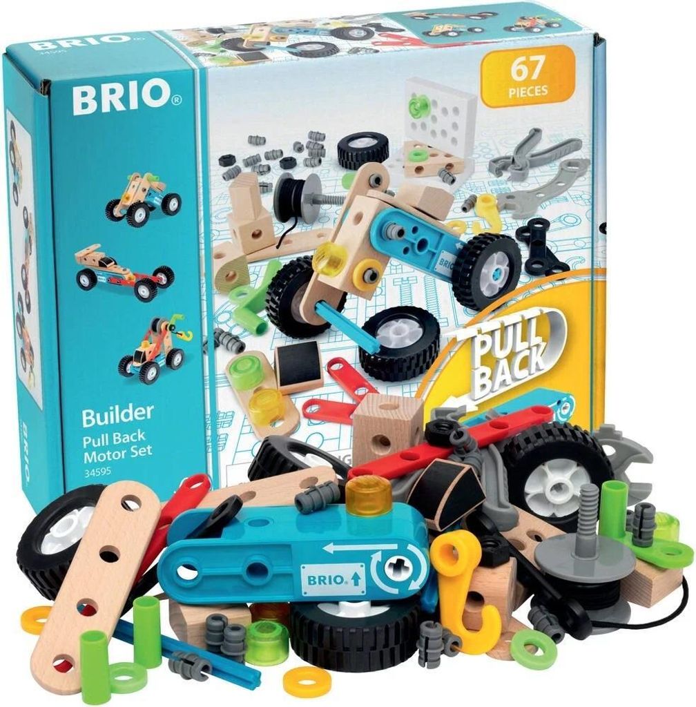 Nachziehmotor-Konstruktionsset BRIO 63459500 Produktbild 