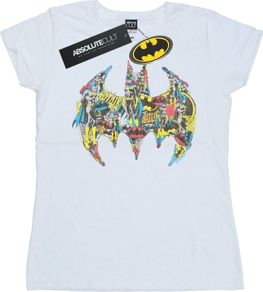 DC Comics - T-Shirt für Damen BI48029 (XXL) (Weiß)
