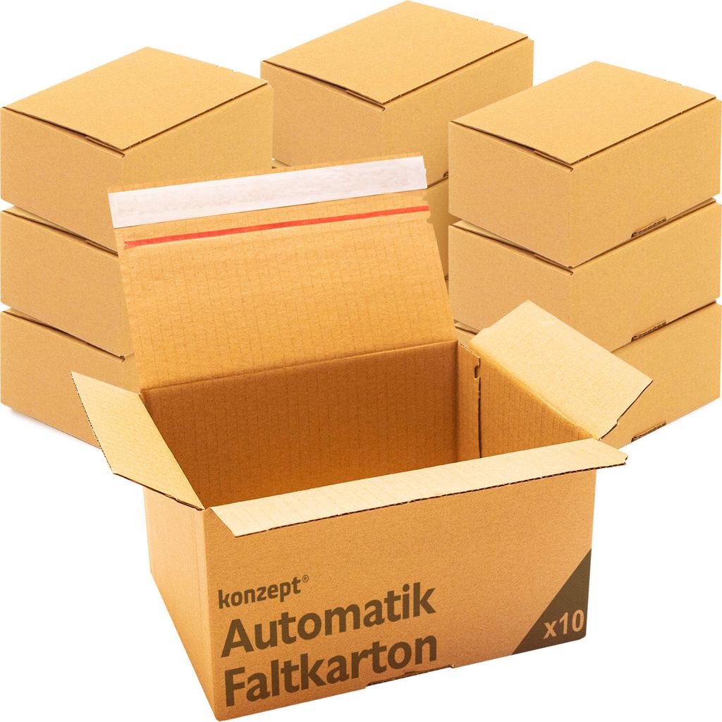 Pudełko wysyłkowe 20x15x15cm Zestaw 10 szt. Składane Zdjęcie produktu 