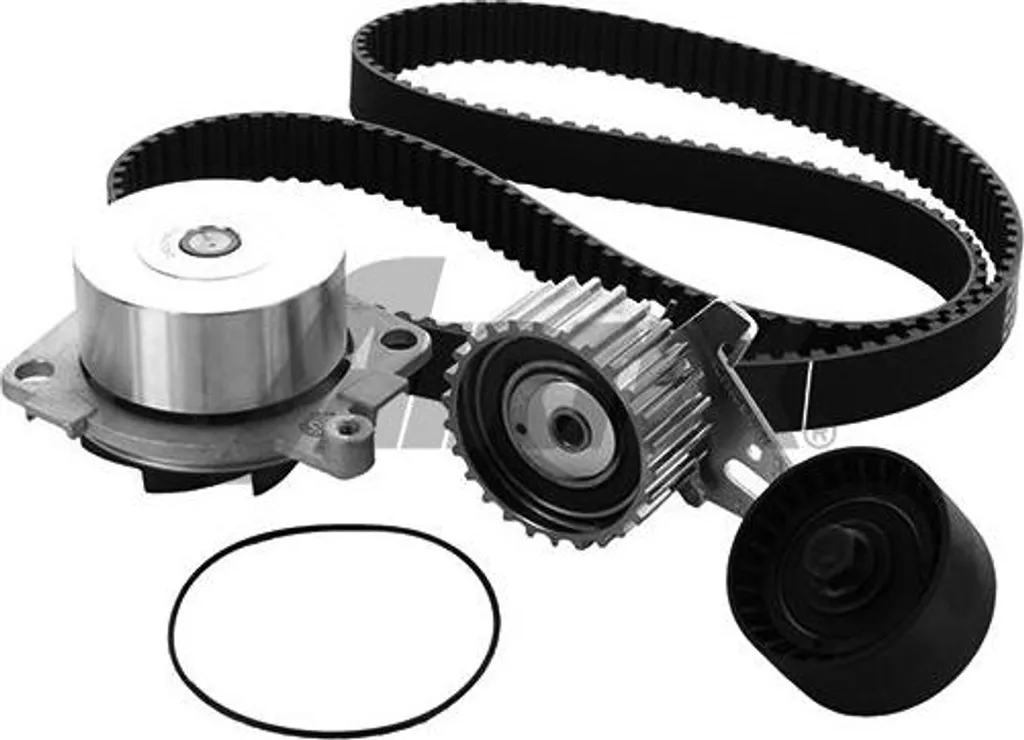 Pompe à eau et kit de courroie de distribution pour Alfa Romeo 147 et 156