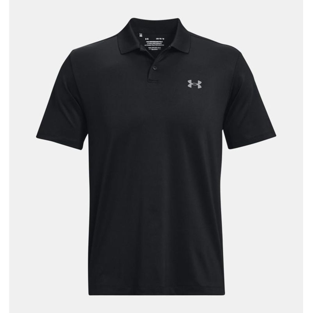 Polo Under Armour Performance Noir Image du produit 