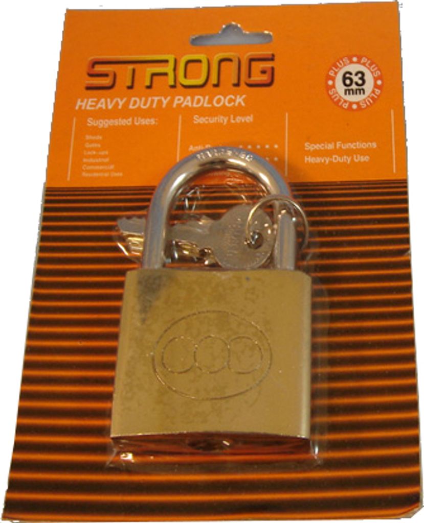 Vorhängeschloss / 63mm