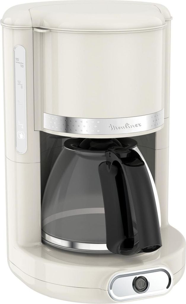 Caffettiera a goccia 15 tazze 1000w avorio Moulinex Immagine del prodotto 