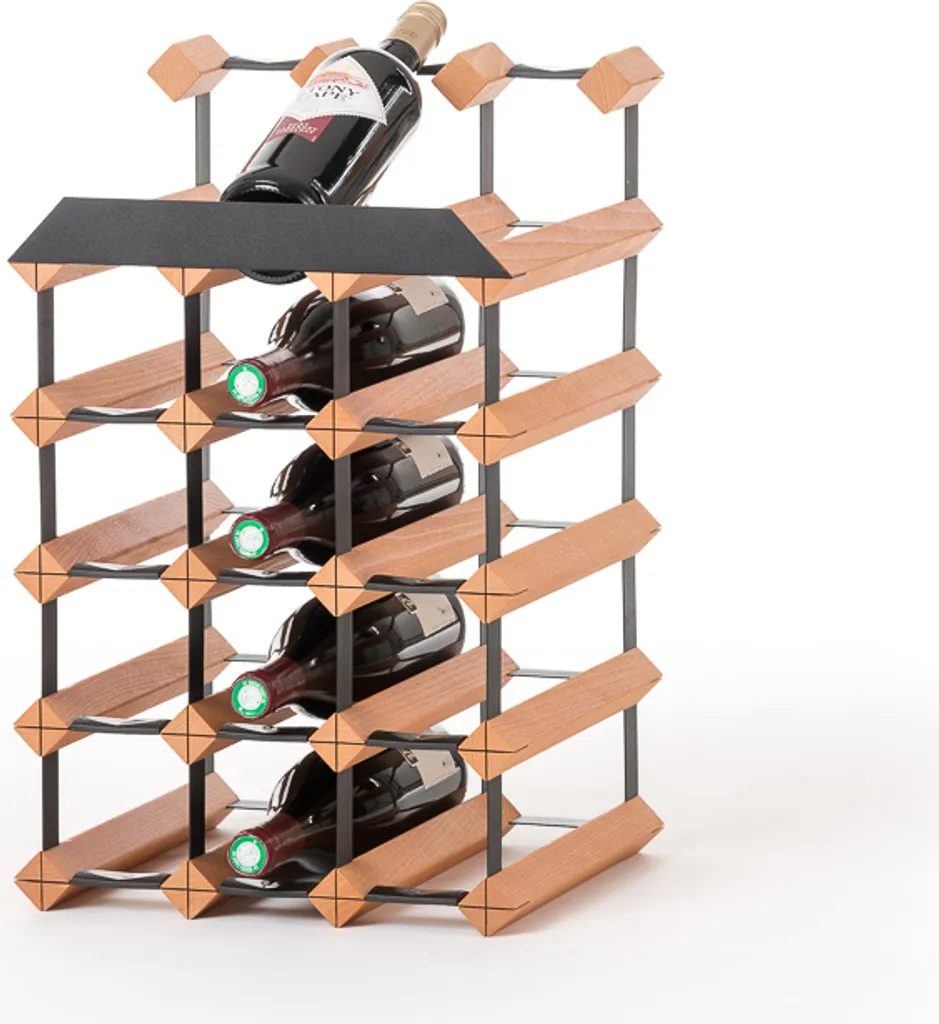 Rangement Vin 15 Bouteilles Raxi Classix 5015T Idéal Cuisine et Cave