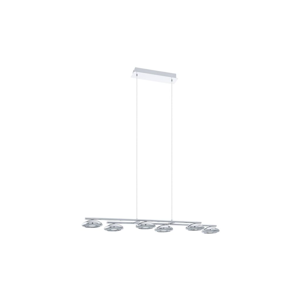 Eglo 96512 Taruga 1 LED Hängeleuchte 4,5W chrom weiss