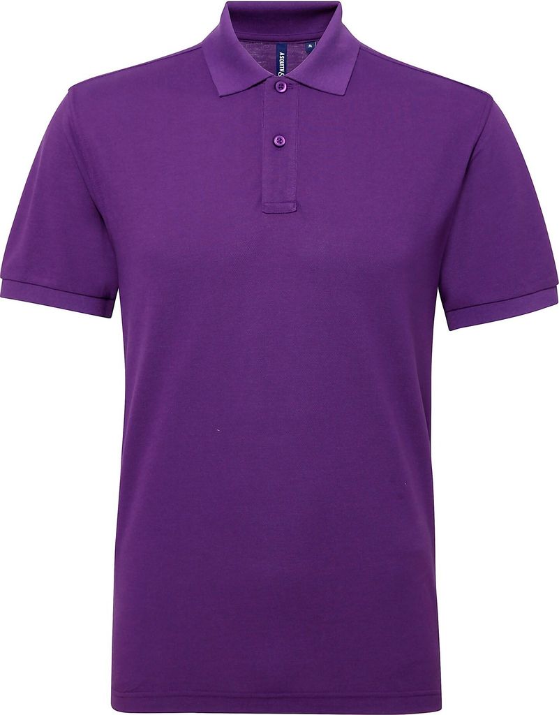 Asquith&Fox Herren Poloshirt RW5350 (2XL) (Violett)