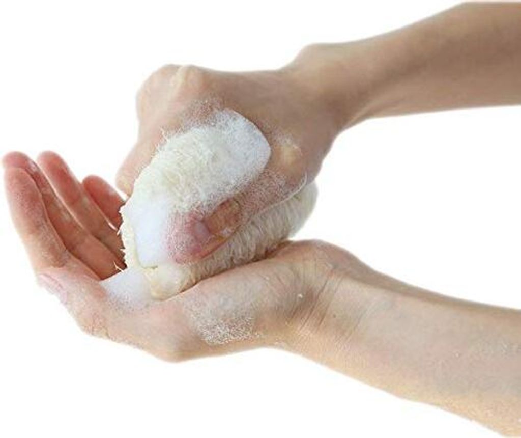 6 Stücke  Natürliche Luffa, Luffa-Schwamm Spa Peeling Produktbild 3