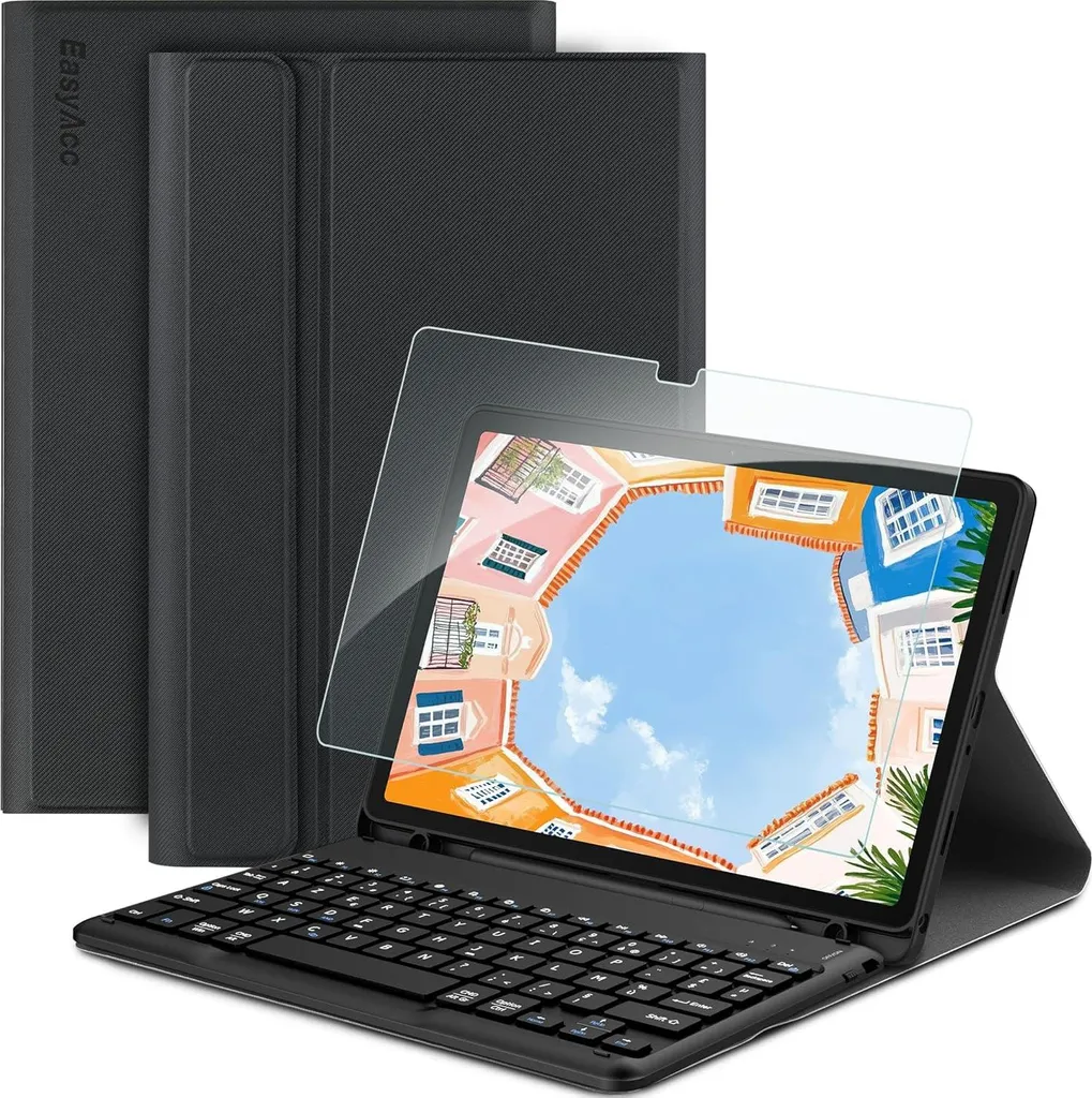 Protection Samsung Tab A9+ 11 SM-X210 avec Clavier pour Éviter les Rayures