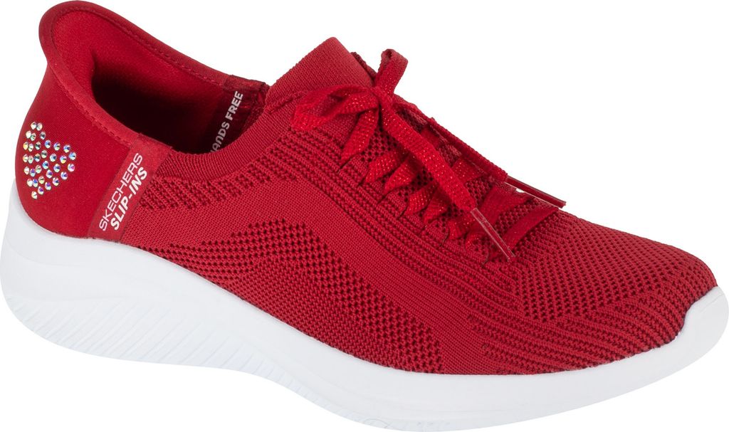 Skechers Slip-Ins: Ultra Flex 3.0 - Heart Me 150177-RED, Sneaker, Damen, Rot