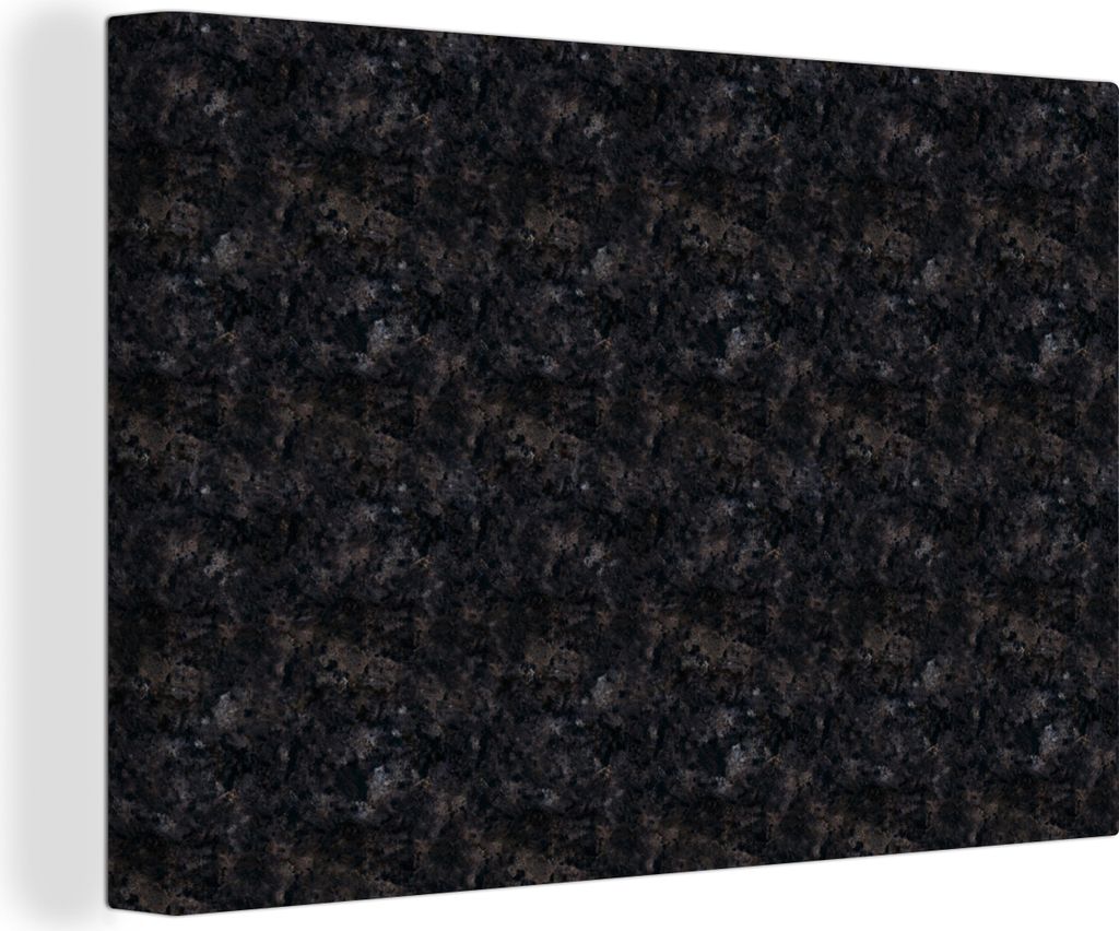 OneMillionCanvasses - Leinwandbilder - 140x90 cm, Granit - Stein - Muster, Wandbilder Kunstdruck Wanddekoration - Foto auf Leinwand - Gemälde au...