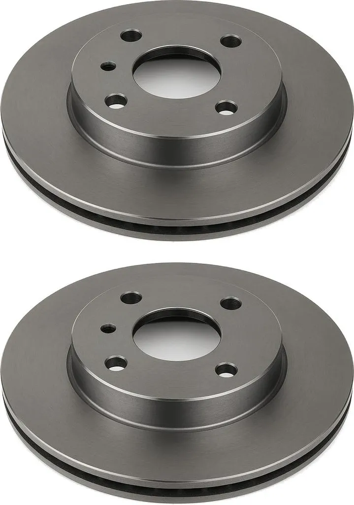 2 Disques de Frein Avant Ventilés VALEO Ø 255mm 20mm pour MAZDA MX-5