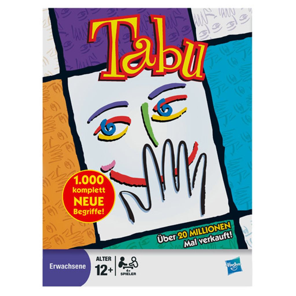 Hasbro Tabu Nr.5 Partyspiel für Spieler ab 12 Jahren mit Produktbild 
