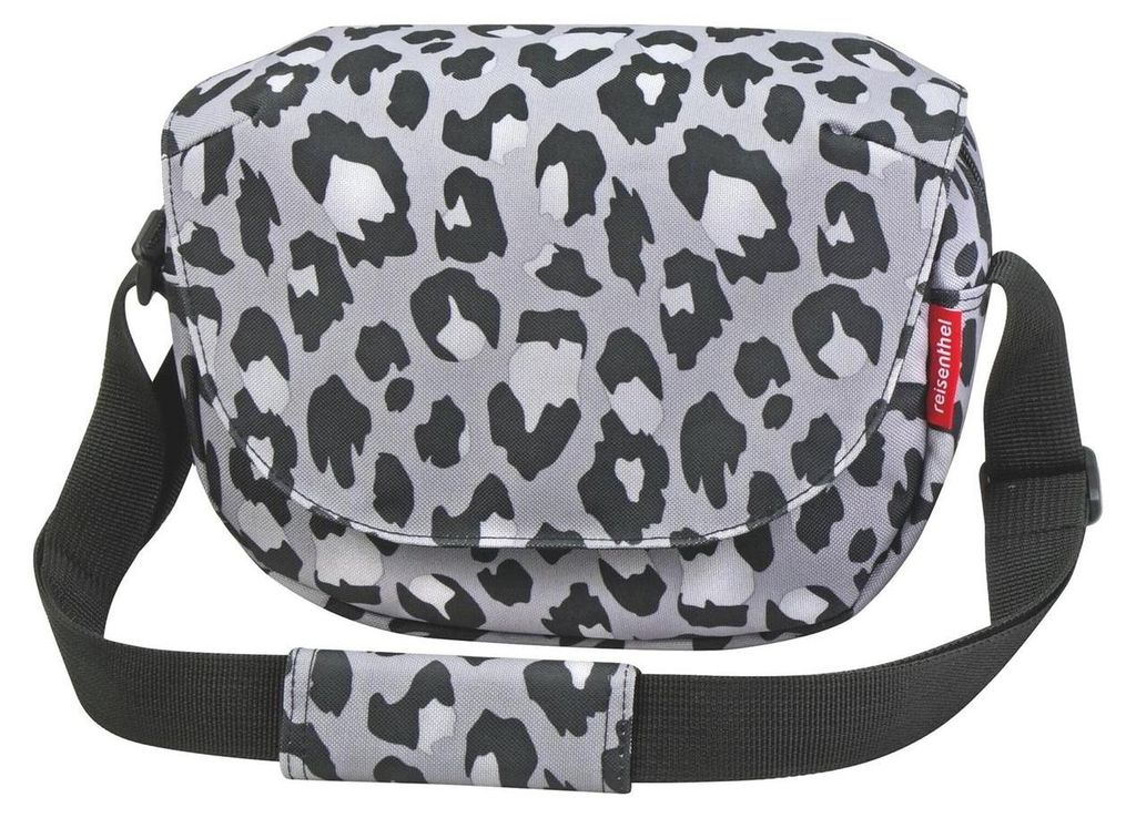 Borsa da manubrio Klickfix "Funbag", leopardo nero Immagine del prodotto 