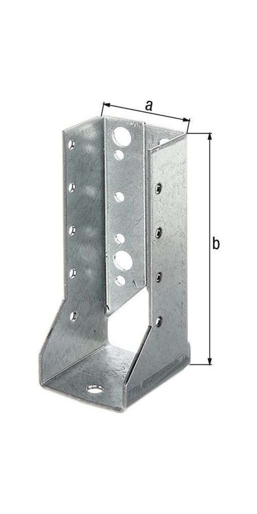 Gustav Alberts Balkenschuh Typ B 60x100mm sendzimirverzinkt - 336745
