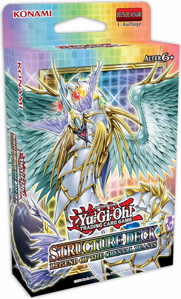 Yu-Gi-Oh! Structure Deck Legend of the Crystal Beasts - DE Produktbild 