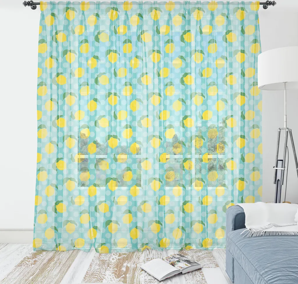 Grande Arazzo Limoni ABAKUHAUS 240x274 - Decorazione Parete Satin