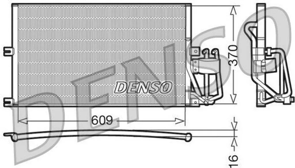 Condenseur de climatisation DENSO : finissez-en avec les fuites sur Vectra B