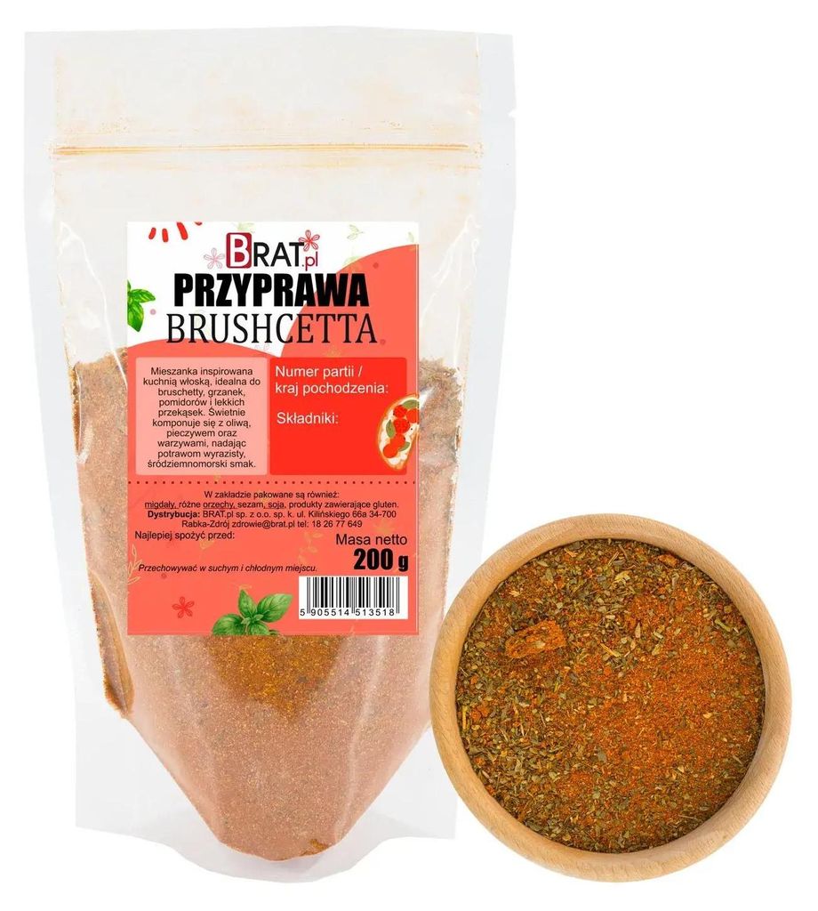 Przyprawa bruschetta 200g Zdjęcie produktu 