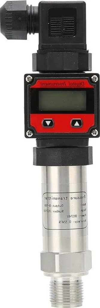 Manomètre robuste 0-800 kPa avec écran lisible et boîtier en alu