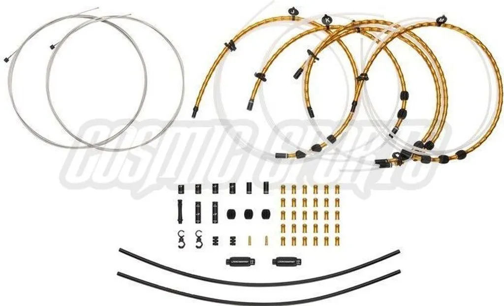 Jagwire Elite Link Gold Kit Amélioration Précision Passage de Vitesse