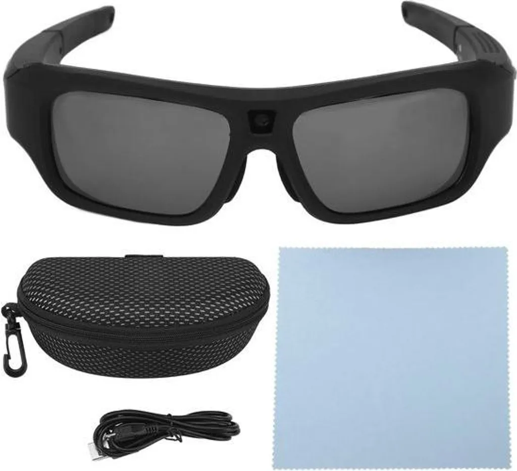 Lunettes caméra sport 128 Go : ne ratez plus aucune vidéo en plein air HD