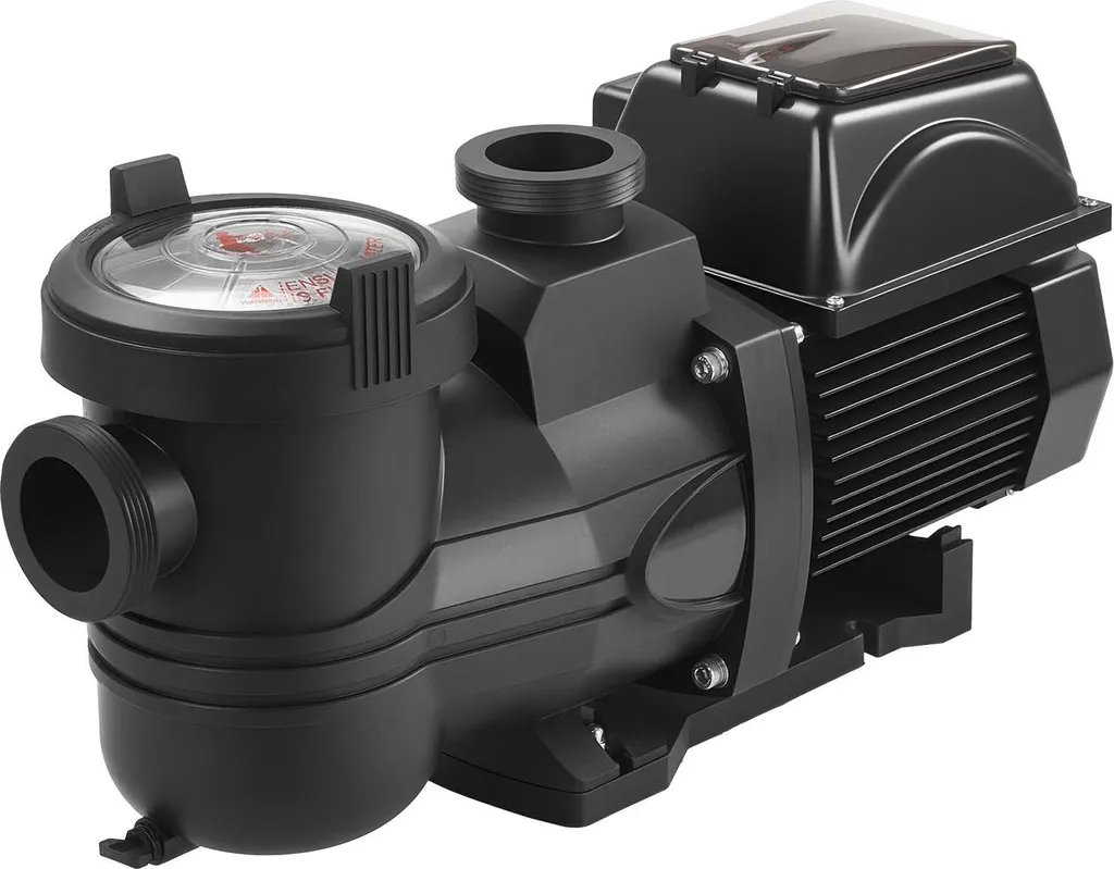 Pompe filtrante auto-amorçante avec minuterie pour piscines enterrées