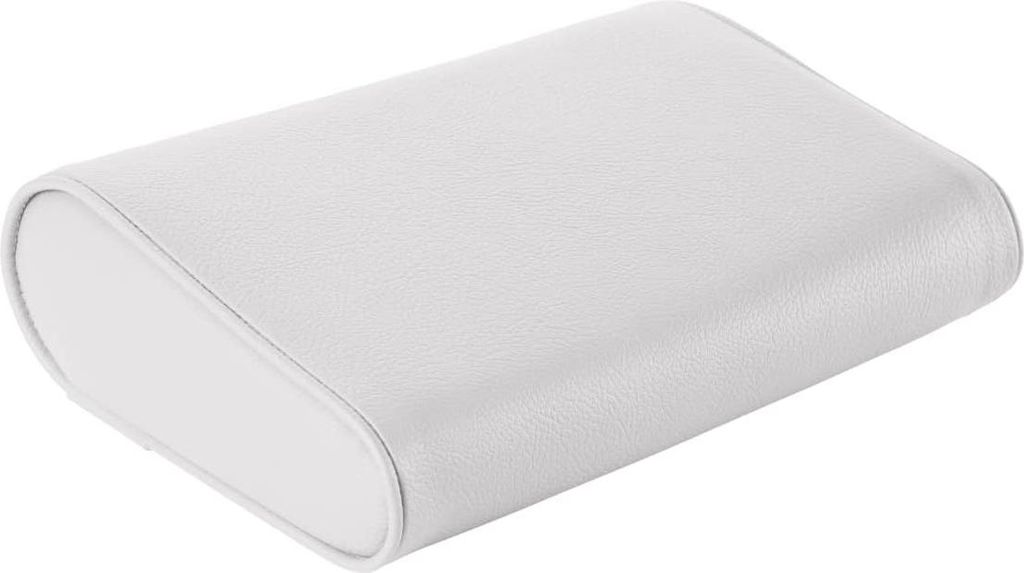 pader medi.tech Nackenstützkissen, Nackenkissen, Lagerungskissen für Kopf, Knie, Lenden I Therapiekissen Lagerung, Massage 01 Weiß