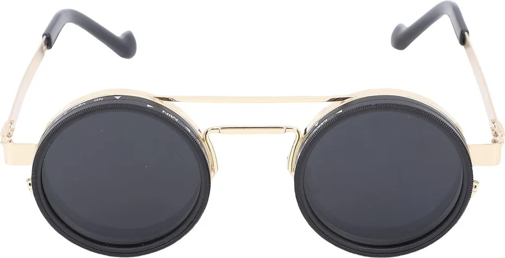 Lunettes de pêche polarisées rondes avec verres à opacité variable - 2