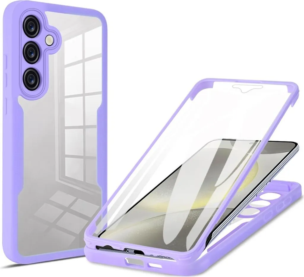 Custodia Samsung S25 Plus / S24 Plus Viola - Phonesta Slim Protect 360