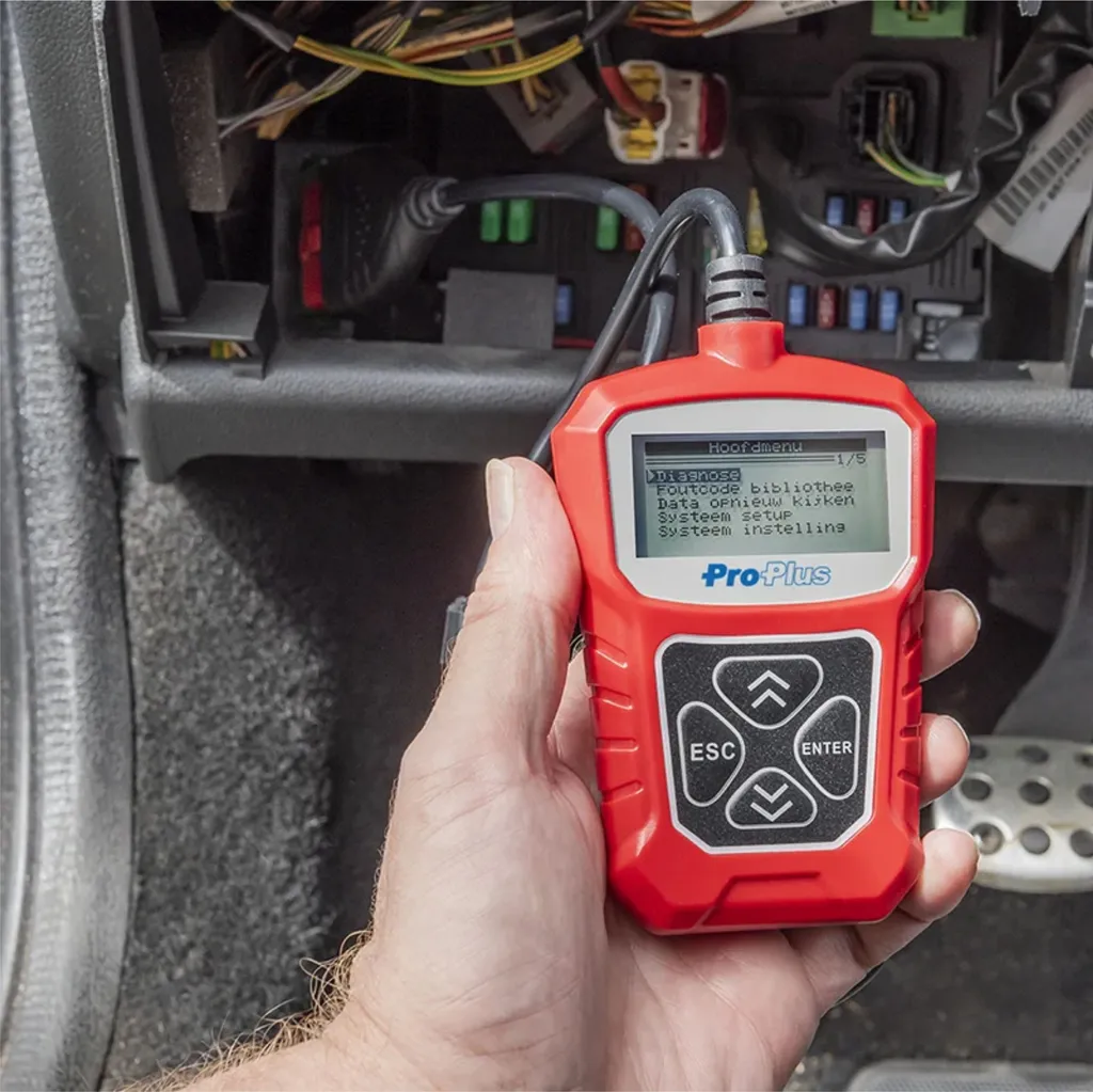 Outil de diagnostic OBD II Plug & Play - Lecteur de code défaut universel - 4