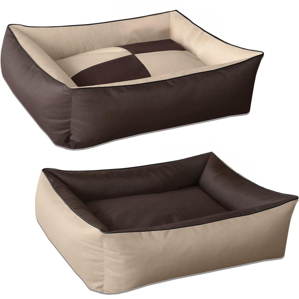 BedDog 2in1 Hundebett,(L) ca. 80x65x18cm,MELANGE Produktbild 