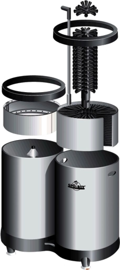 SPÜLBOY® CLASSIC Mittelbürste Modell Neptun oder TWIN Go T Produktbild 