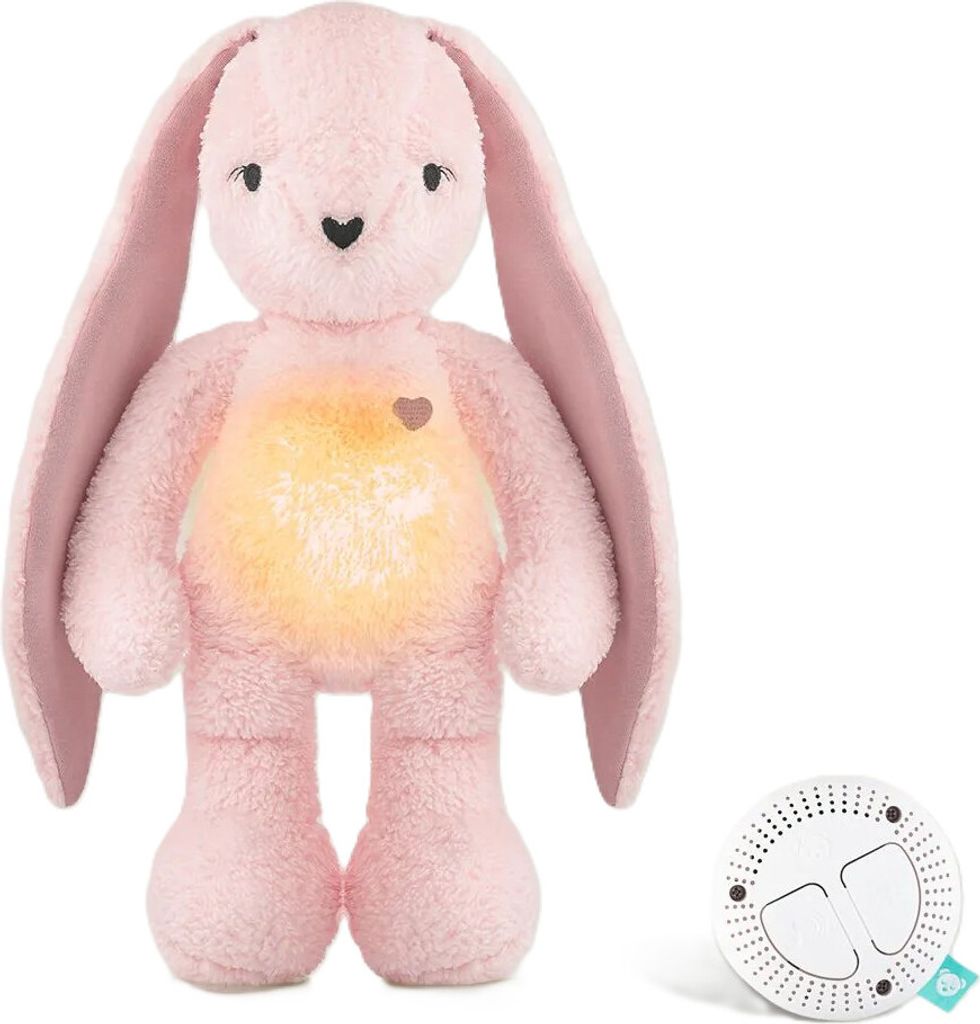 5-in-1-Rauschkaninchen mit Lampe Rosa / Szumisie Produktbild 