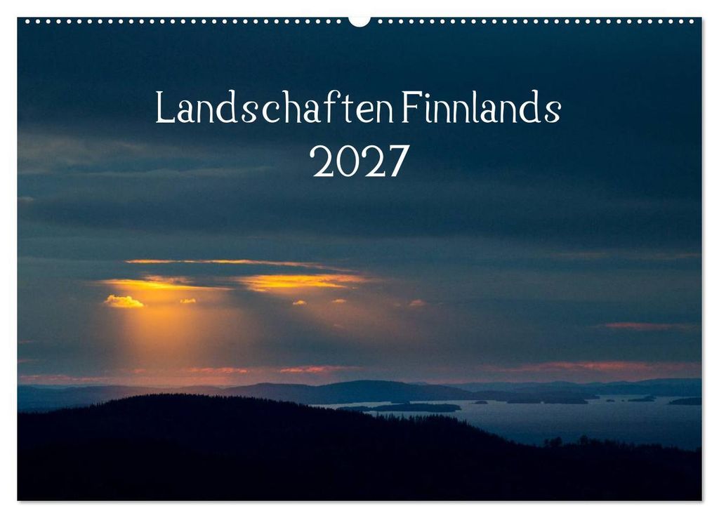 Landschaften Finnlands (Wandkalender 2027 DIN A2 quer), CALVENDO Monatskalender