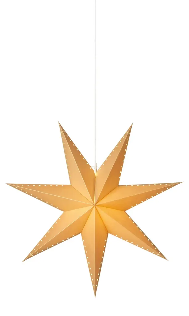 Lampe Suspendue Etoile Or 60cm Design Lively Markslojd 705933 en Métal