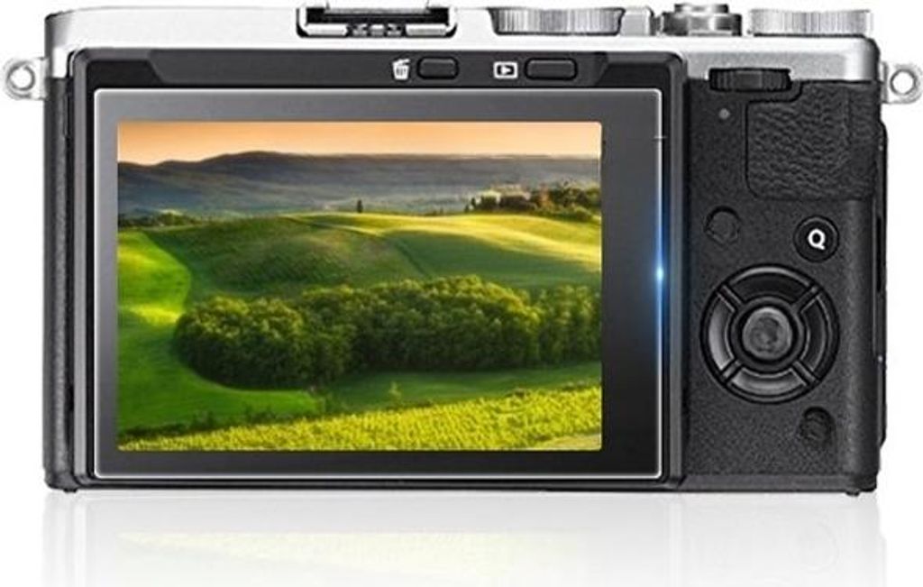 INF Kamerabildschirmschutz für Fuji X70 AR Glasfolie, 2 Stück