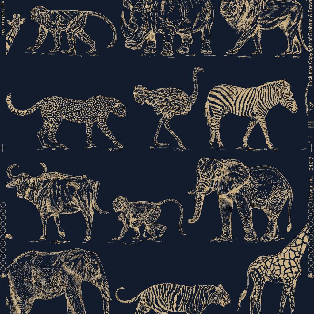 Superfresco Easy Vliestapete Safari 1000x52cm Produktbild 