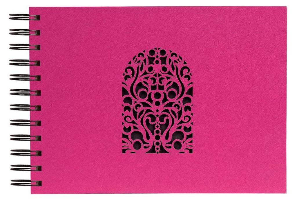 Exacompta Spiralalbum Colours 50 Seiten Fuchsia 23x16cm