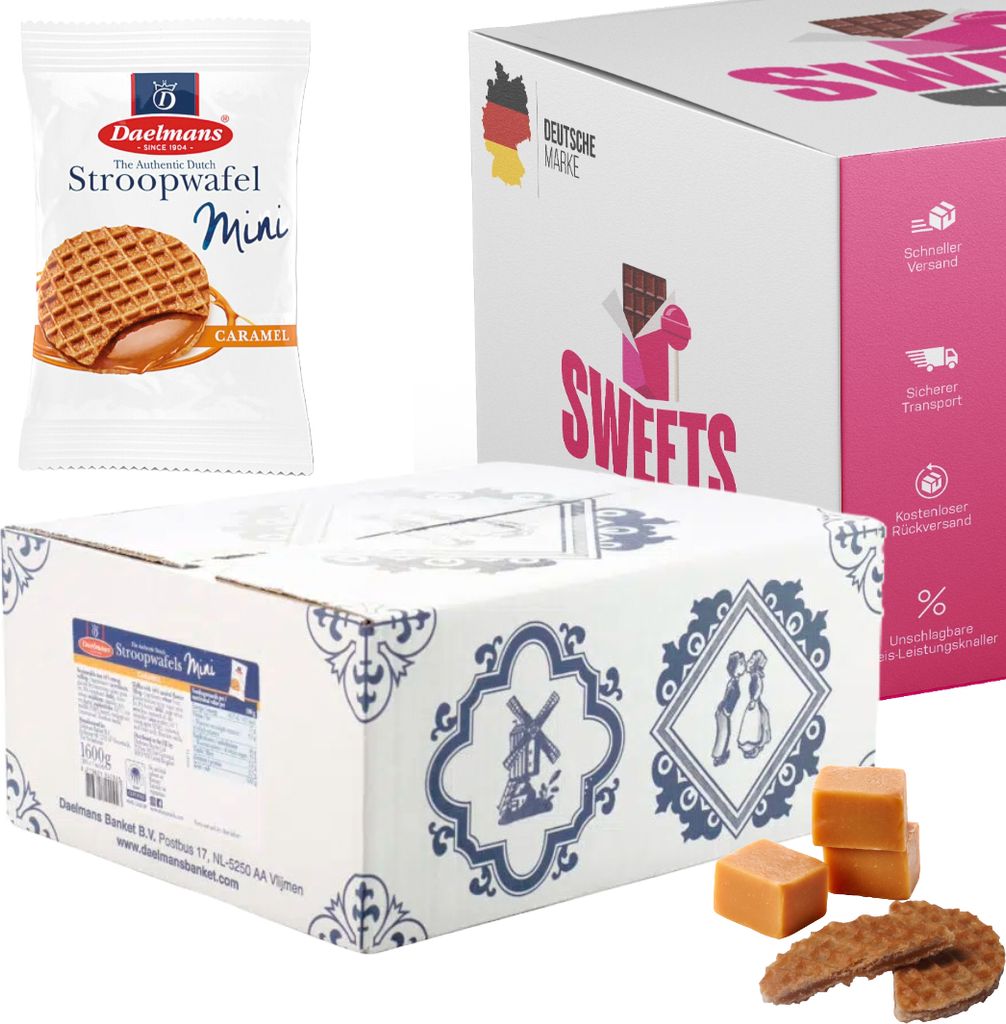 Stroopwaffel Mini 200 STK 8713621240923 Produktbild 