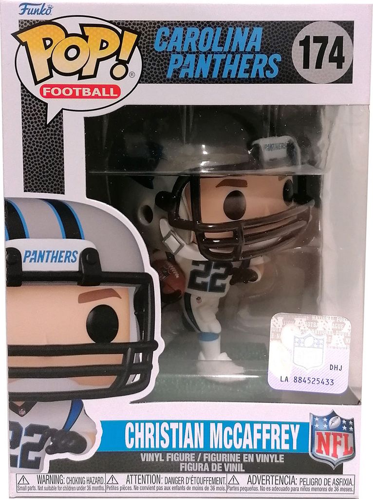 NFL Carolina Panthers - Christian McCaffrey 174 - Funko Produktbild 