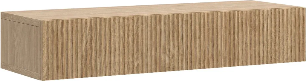 Console d'entrée suspendue Selsey Nolie 90 cm aspect chêne gain place