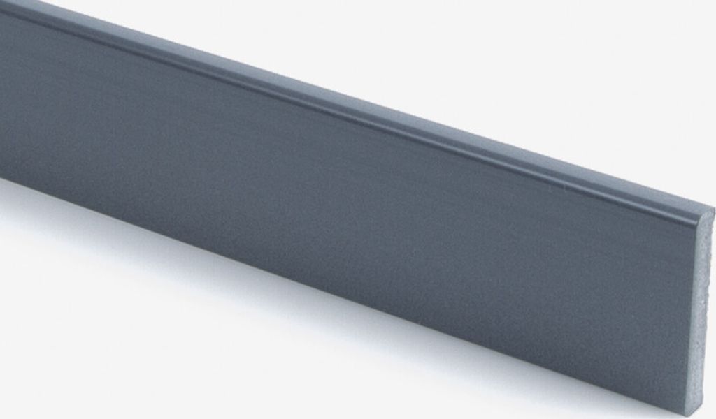 Primo Flachleiste 220 cm 25 x 4,5 mm anthrazit Produktbild 
