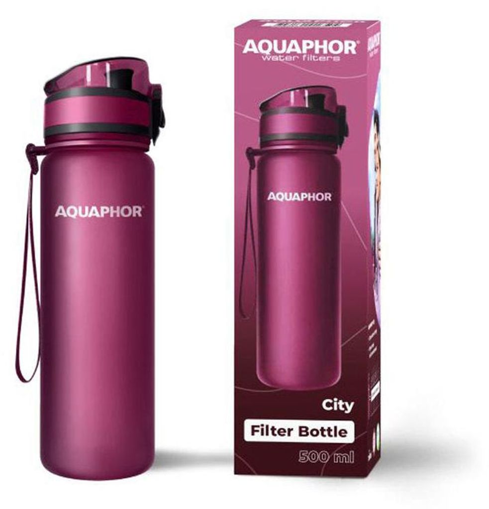 Aquaphor City Ruby Filterflasche Produktbild 