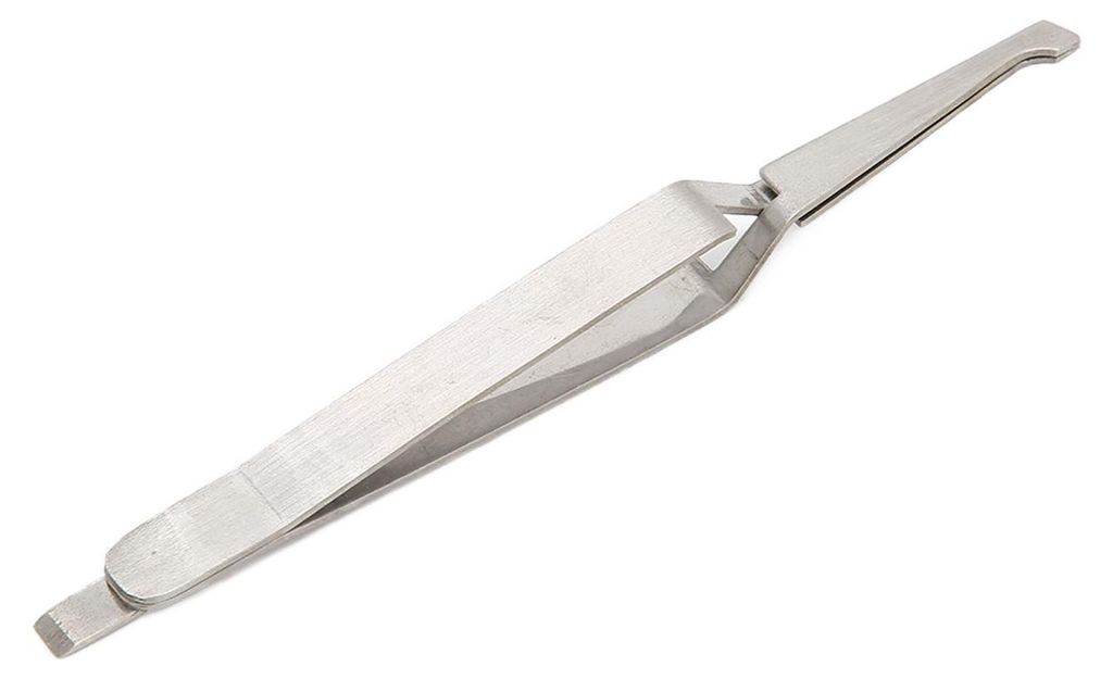 Dental Edelstahl Halterung Platzierung Pinzette Kieferorthopädie Forcep Zangen Werkzeuge