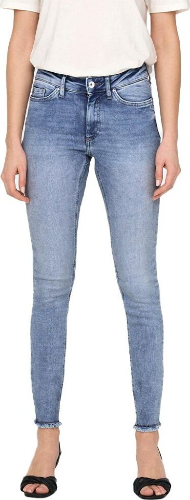 Only Blush Skinny Fit Ank Raw Rea694 Jeans Blau S / 32 Frau Blau S