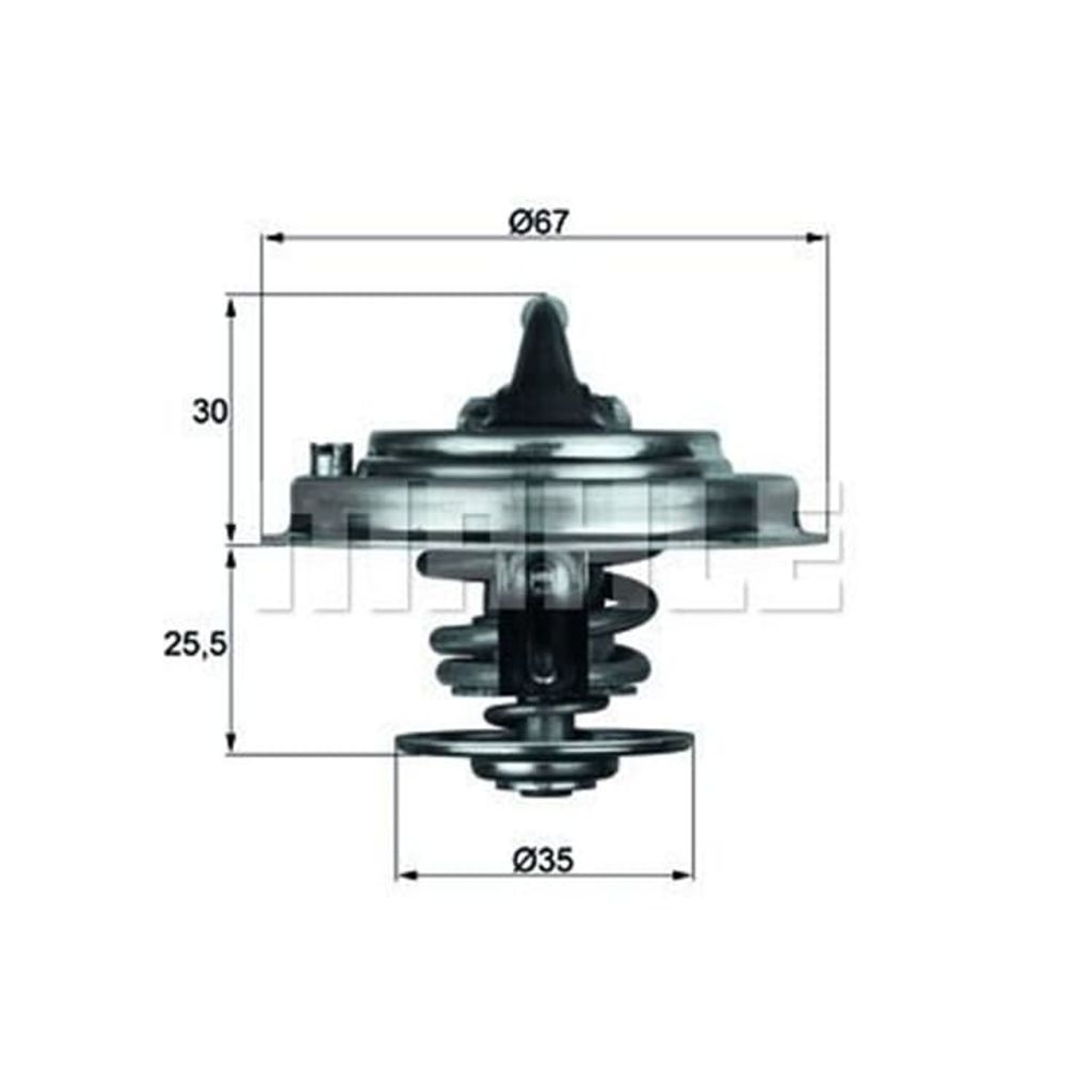 Behr Thermot-Tronik Thermostat, Kühlmittel  Tx 30 80D Produktbild 